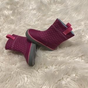 See Kai Run Girls Ripley Rain Boots Size 5